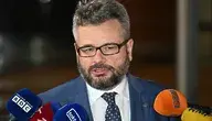 Warszawa, 02.07.2026. Rzecznik prasowy Prokuratury Okręgowej w Warszawie prokurator Piotr Skiba podczas briefingu prasowego w siedzibie prokuratury w Warszawie,