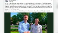 Ariel Sz. z liderem PSL Władysławem Kosiniakiem-Kamyszem we wpisie Dariusza Mateckiego