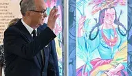 Marszałek Sejmu Włodzimierz Czarzasty oddał dziś hołd prawu grawitacji