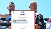 Dziś rząd zaczął wysyłać alerty RCB. A Tusk i Kosiniak-Kamysz chwalą się sprawczoścą