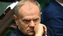 Premier Donald Tusk podczas posiedzenia Sejmu