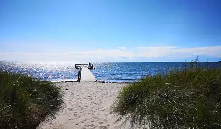 Plaża w Szwecji na Gotlandii (f