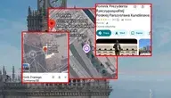 Nieznani sprawcy zmienili w wulgarny sposób nazwy na mapie Google