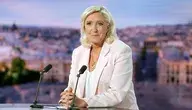 Marine Le Pen podczas ogłoszenia startu w wyborach