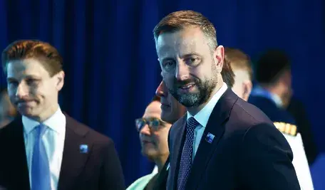 Władysław Kosiniak-Kamysz wyraźnie przerażony, nietęga mina wicepremiera
