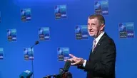 Premier Czech Andrej Babisz podczas szczytu NATO