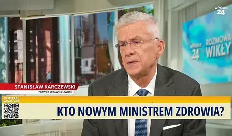 Stanisław Karczewski na antenie telewizji wPolsce24