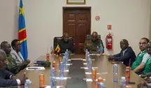 Władze Demokratycznego Konga oraz Ugandy podczas wspólnych obrad nt. walki z epidemią wirusa Ebola