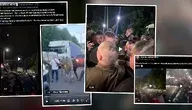 Zamieszki we Lwowie, screeny z portalu X