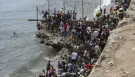 Ceuta - inwazja imigrantów