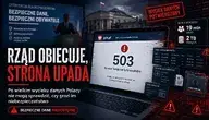 Rządowa strona Bezpieczne Dane niedostępna po wycieku danych – błąd 503 na ekranie serwisu gov.pl