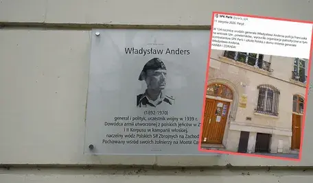 Tablica ku pamięci gen. Władysława Andersa
