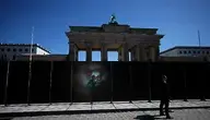 Widok na Bramę Brandendurską w Berlinie.