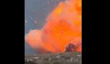 Eksplozja w zakładach KNDS Ammo Italy w Colleferro pod Rzymem – kłęby ognia i dymu po detonacji w fabryce amunicji