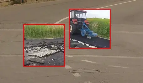 Prokuratura zdecydowała, że rolnik, który zaorał ulicę przed swoim domem, wyjdzie z aresztu