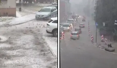Dziesiątki interwencji straży, zalane Głuchołazy, grad w Chorzowie