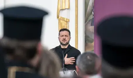 Wołodymyr Zełenski konsekwentnie oddaje hołd liderom organizacji OUN i UPA