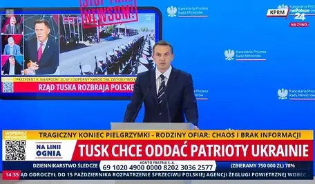 Rzecznik Rządu atakuje telewizję wPolsce24 