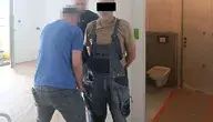 Zatrzymanie groźnego przestępcy w mieszkaniu w Warszawie