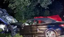 W Kamionnej pijany kierowca Mercedesa uderzył w drugi samochód, zabijając trzy młode osoby