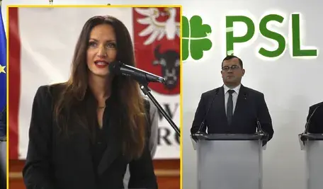 Minister rolnictwa i Edyta Marchelska-Groszfeld