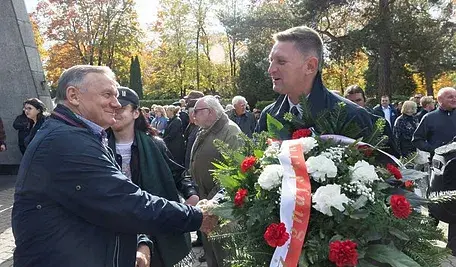 Na zdjęciu Władysław Serafin i Andrzej Rozenek