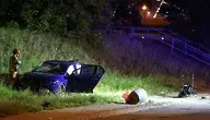 Miejsce tragicznego wypadku w rejonie skrzyżowania ulic Solnej i Nadwiślańskiej w Krakowie Podgórzu