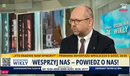 Prezydencki minister Marcin Przydacz w rozmowie z Marcinem Wikłą 