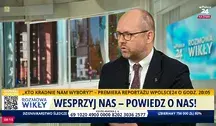 Prezydencki minister Marcin Przydacz w rozmowie z Marcinem Wikłą