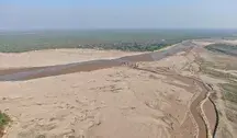 Wyschnięte koryto rzeki