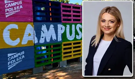 Campus Polska Przyszłości oraz radna województwa pomorskiego Marta Müller-Gajek, która pyta o finansowanie wydarzenia ze środków samorządowych