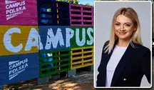 Campus Polska Przyszłości oraz radna województwa pomorskiego Marta Müller-Gajek, która pyta o finansowanie wydarzenia ze środków samorządowych