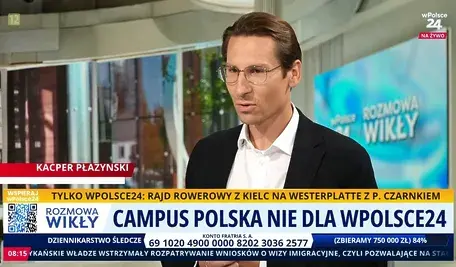 Kacper Płażyński w rozmowie z Marcinem Wikłą