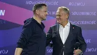 Rafał Trzaskowski i Donald Tusk