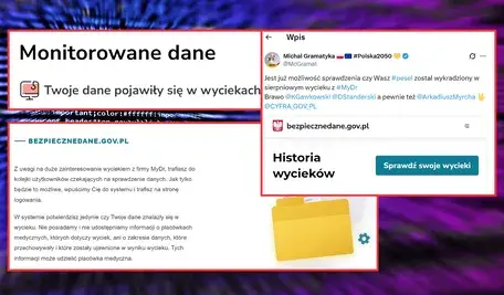 Zrzut ekranu ze strony internetowej