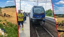 W Czarlinie pociąg Intercity zderzył się z traktorem z przyczepą