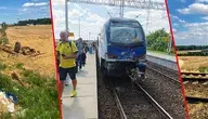 W Czarlinie pociąg Intercity zderzył się z traktorem z przyczepą