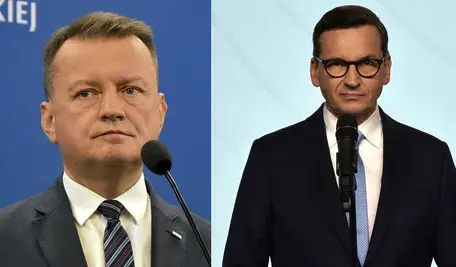 Mariusz Błaszczak i Mateusz Morawiecki