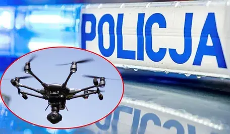 dron policja