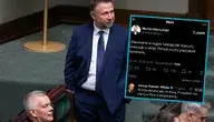Marcin Kierwińśki na sali sejmowej