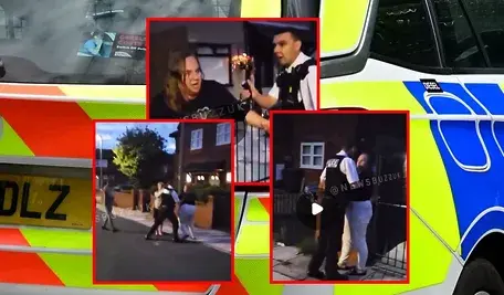 Nagranie z interwencji brytyjskiego policjanta wobec Polki obejrzały tysiące internautów