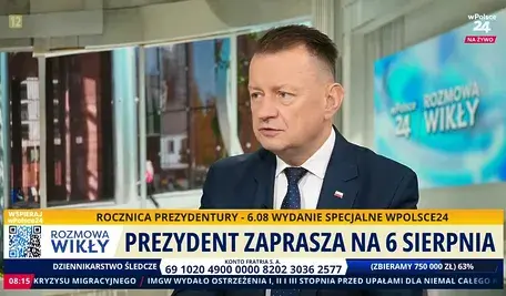 Mariusz Błaszczak w rozmowie z Marcinem Wikłą