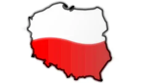 mapa polski