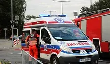Ratownicy medyczni na miejscu zdarzenia