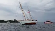 Żaglowiec Mariusz Zaruski na mieliźnie