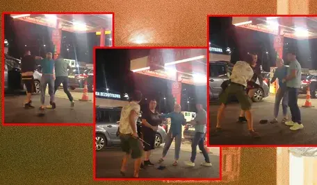 W Wałbrzychu kierowcy pobili się o miejsce w kolekjce na stacji paliw