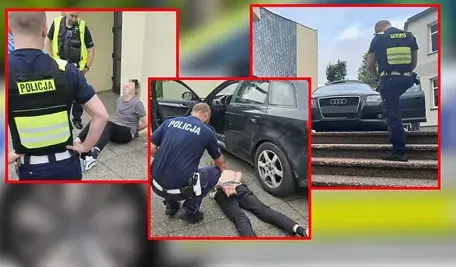 Policjanci ze Słupska zatrzymali nastolatków, którzy ukradli paliwo na stacji benzynowej