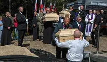 uroczystości pogrzebowe na Wołyniu