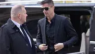 Robert Lewandowski podczas ostatniej wizyty w Polsce na pożegnaniu Jacka Magiery