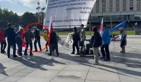 Atak na Antoniego Macierewicza przez fanatyków Tuska 